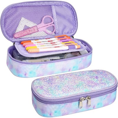 Fmeida Pencil Case for Girls - Big Capacity Cute Pencil Case for Kids Teenager Special Pencil Pouch for School Office, Pencil Box Only