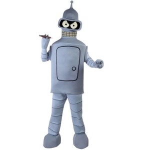 HalloweenCostumes.com Adult Futurama Bender Halloween Costume | Futurama Costumes - 1 of 4