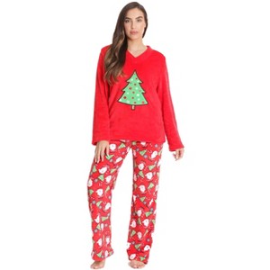Just Love Plush Pajama Sets for Women / Winter Fleece Christmas Pajamas - 1 of 3