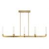 Savoy House Del Mar 8 - Light Chandelier in  Warm Brass - 2 of 3