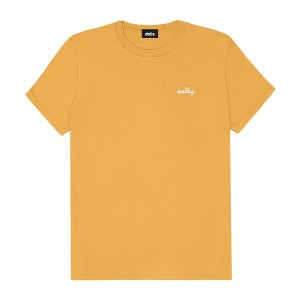 Dalix Salty Embroidery Cotton Tee Short Sleeve Casual Shirt Spring Summer Everyday Womens - 1 of 4