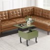 YIYIBYUS Lift Top End Table, Modern side Table for Living Room - 2 of 4