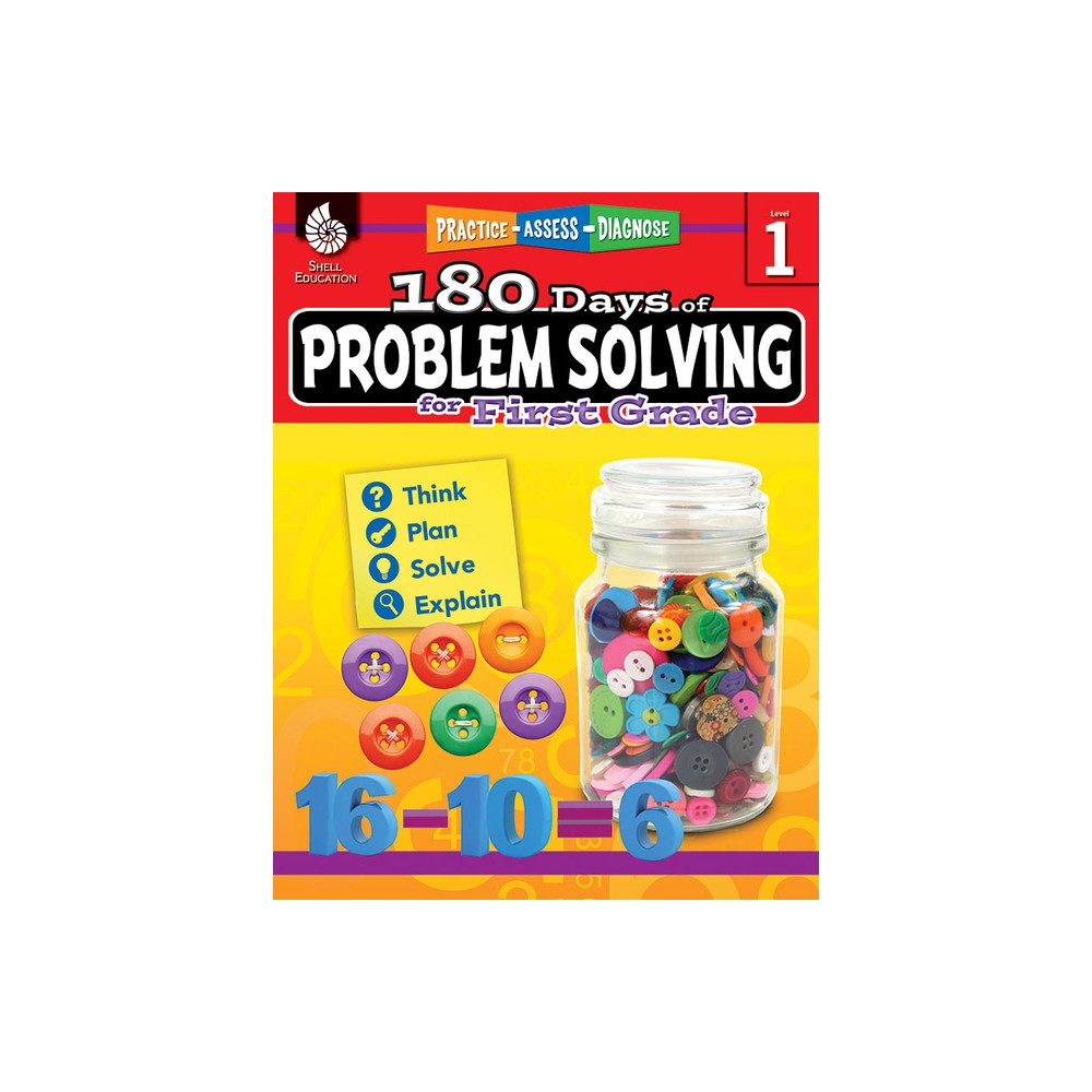 180 Days(r) Problem Solving for First Grade - by Kristy Stark (Paperback)