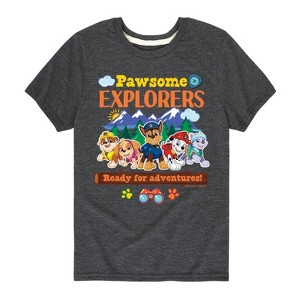 Boys' - Paw Patrol - Pawsome Explorers Short Sleeve Graphic T-Shirt - 1 of 4