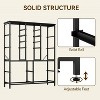15-Drawer Fabric Storage Tower with 3 Sizes, Heavy-Duty Metal Frame, Anti-Tip Kit, Tool-Free Assembly, for Nursery, Bedroom, Closet - 4 of 4
