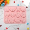 Unique Bargains Candy Making Moulds 12-Cavity Zodiac Signs Candy Mould Set Hand Wash 8.43"x6.65"x0.83" 1 Pc - 2 of 4