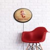 College Basketball Hardwood Design Oval Slimline Lighted Wall Sign - 4 of 4
