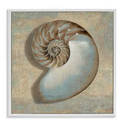 Stupell Industries Shell Beach Objects Design, 17" x 17"