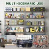 NicBex 72"H 5-Tier Heavy Duty Storage Shelves with Wheels, Adjustable Kitchen Shelving Unit & Pantry Organizer Rack for Garage/Closet/Laundry, Silver - 3 of 4