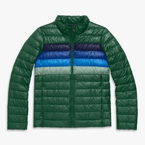 Primary Adult Puffer Jacket In Stripe (Women's Fit) - 1 of 2