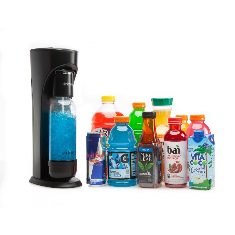 Drinkmate OmniFizz Sparkling Water and Soda Maker with 60L CO2 Cylinder, 6 of 12