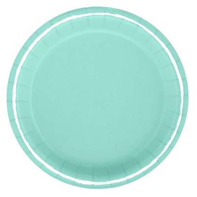 Turquoise on sale paper plates