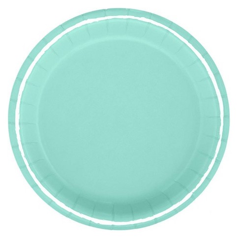 Teal shop disposable plates