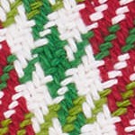 green, red & white