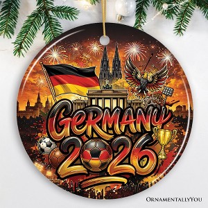 Germany 2026 Soccer Cup Global Championship Ornament, Fans
