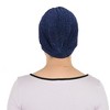 Anna-Kaci Glitter Turban Twist Knot Head Wrap Stretchy Metallic Fabric Elegant Headscarf for Stylish Looks - 4 of 4