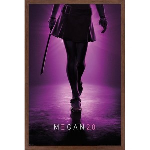 Trends International M3gan 2.0 - Teaser One Sheet Framed Wall Poster Prints - 1 of 4