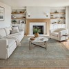 ABYNOW Area Rug Machine Washable, Non Slip, Boho Vintage Print for Living Room - 4 of 4