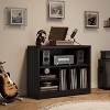 Record Player Stand Cabinet with Storage, Turntable Stand with 6 Open Shelves Display Holder, Wooden CD DCD Racks Organizer for Living Room - 2 of 4