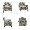 Set of 2 Giampiero Living Room Comfty Armchair with Nailhead Trims | ARTFUL LIVING DESIGN - 3 of 4
