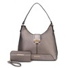 MKF Collection Graciela vegan Leather Women's Hobo Bag and Wallet by Mia K - 2 of 4