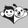 Men's Design By Humans Doggy Friend By graphicganga T-Shirt - 2 of 4