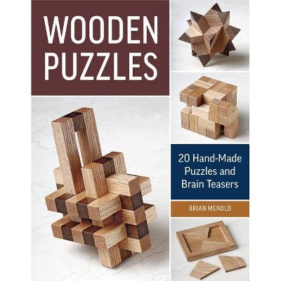 Wooden Puzzles - by  Brian Menold (Paperback)