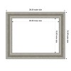 Amanti Art Parlor Silver Framed Magnetic Dry Erase Board - 4 of 4