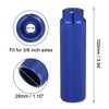 Unique Bargains Universal Aluminum Alloy Axle Rear Foot Pegs Footrests for BMX Bike Bicycle Fit 3/8 Inch 2 Pair - 3 of 4