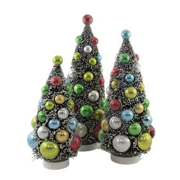 Christmas Merry & Bright Bottle Brush Bethany Lowe Designs, Inc.  -  Decorative Figurines