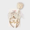 Kids' 5pk Crown and Wand Jewelry Set - Cat & Jack™ Cream/Gold - 2 of 3