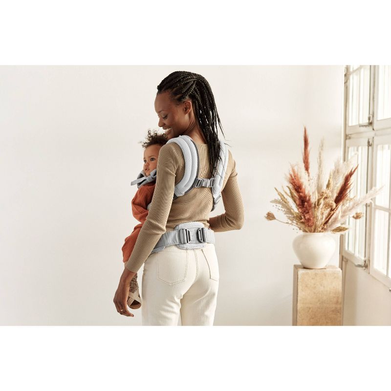 BabyBjorn Carrier Harmony in 3D Mesh - Silver, 4 of 12