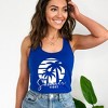 Simply Sage Market Women's Summer Vibes Palm Trees Graphic Racerback Tank - 2 of 3