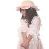 Mi Amore Gigi Polka Dot & Flower Brim Hat+OSFM+Off-White - 3 of 3