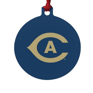 UC Davis Primary Logo Aluminum Holiday Christmas Tree Ornament - 1 of 4