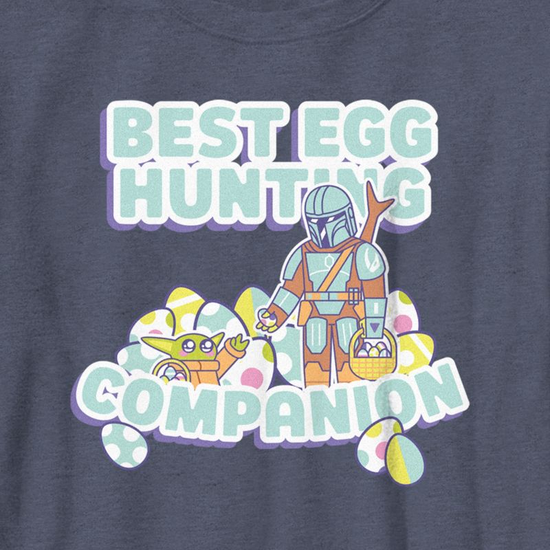 Boy's Star Wars: The Mandalorian Best Egg Hunt Duo T-Shirt, 2 of 5