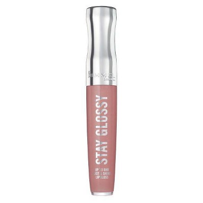 Rimmel Stay Glossy Lip Gloss - Blushing Belgraves - 0.18 fl oz