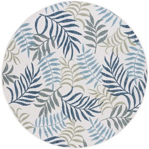 Courtyard CY9631 UV & Stain Resistant Non-Shedding Power Loomed Indoor/Outdoor Rugs - Safavieh - 1 of 4