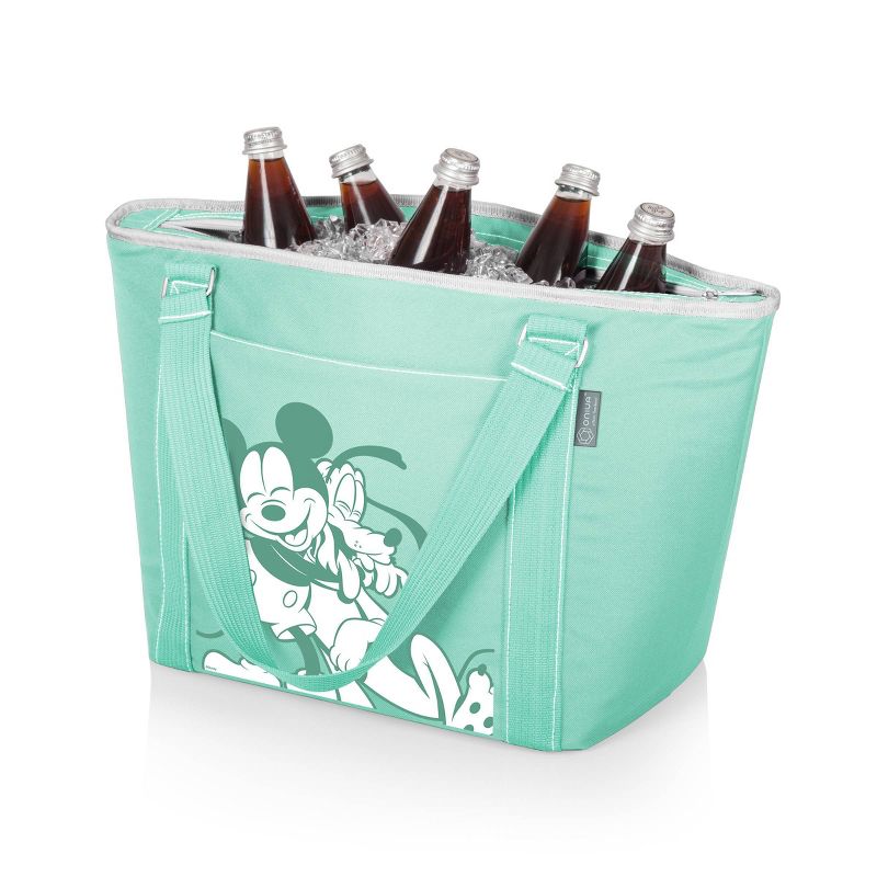 Picnic Time Disney Mickey and Pluto Topanga 16.68qt Tote Cooler Bag - Teal, 3 of 5