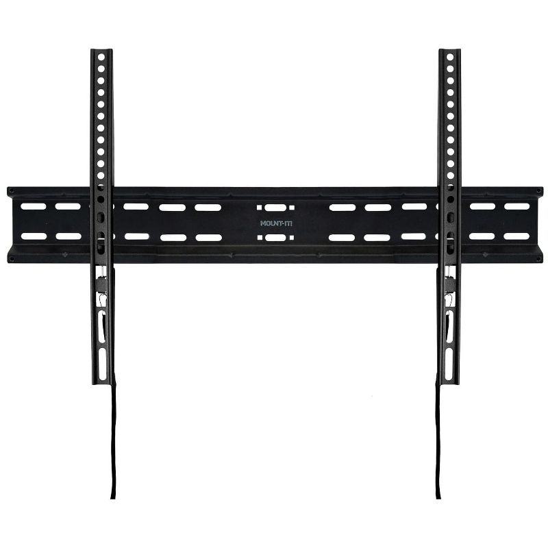 Mount-It! TV Wall Mount Bracket | Fixed 1.1" Ultra Low Profile Design Fits Large Flat Screen TVs 37 - 70 in. | 77 Lbs. Weight Capacity, 2 of 9