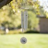 Woodstock Chimes Flower Wind Chime Purple Pansy 22" - 4 of 4