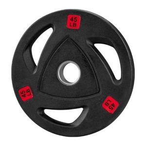 Jojoka 2-inch Weight Plates, Thickened Cast Iron Weight Plates for Strength Training, Weightlifting and Bodybuilding in Home & Gym - 1 of 4