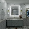 Apmir Super Bright 192 LEDs/m Front LED Lighted Anti-Fog Tempered Glass Bathroom/Vanity Mirror with ETL & 3-Year Warranty - 2 of 4