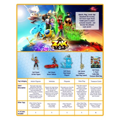 zak storm sino island playset