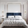 VYNXARIA Marble-Inspired Wall Lights with Black Frame, Set of 2 - Elegant Indoor Lighting Fixtures - 4 of 4