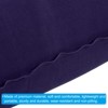 Unique Bargains Neck Support for Hiking Travel Flocked Inflatable Camping Pillows 2 Pcs 13.6" x 8.7" - 3 of 4