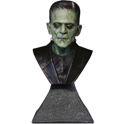 Trick or Treat Studios Frankenstein Mini Bust Halloween Decoration - 5.5 in - Black