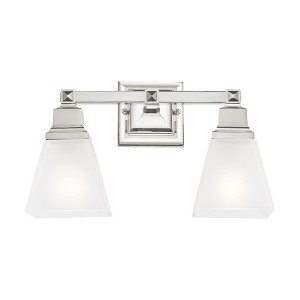 Livex Lighting Mission 2 - Light Vanity in  Polished Nickel - 1 of 1