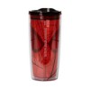 Silver Buffalo Marvel Spider-Man Face Plastic Travel Tumbler With Lid | Holds 20 Ounces - 2 of 4