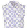 Women's Wo's Golf Smile Face Sleeveless Polo - SwingJuice - 2 of 3